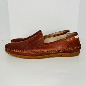 Pikolinos Altet M4K-3117 Brown Calfskin Leather Slip On Loafers Mens 9.5 EU43 Te pikolinos mens products for sale | eBay main image 2